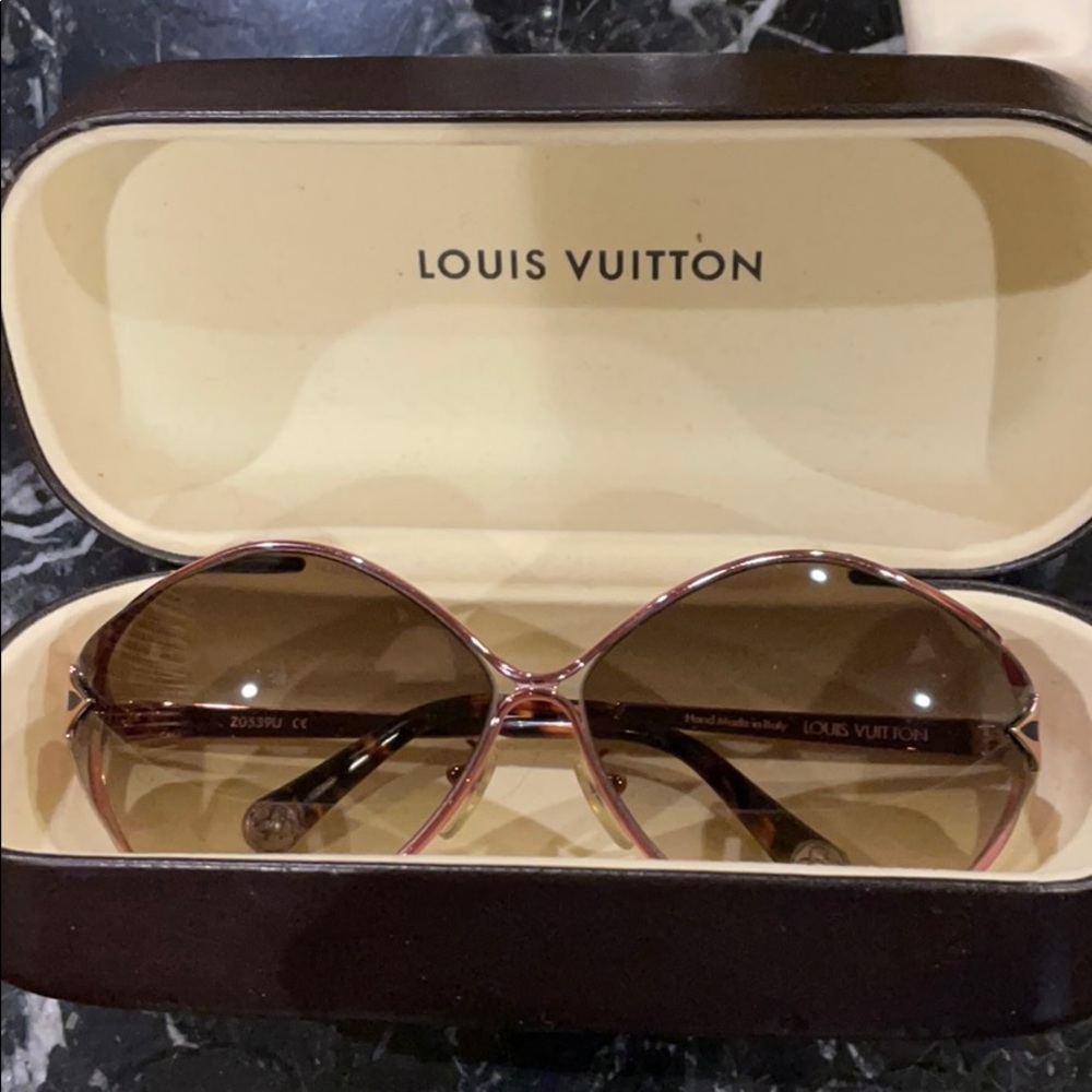 Louis Vuitton Sunglasses Z0539U Rose Gold